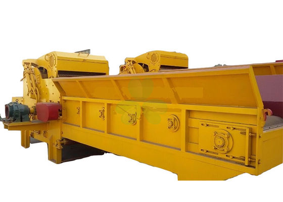 Κίνα Κίτρινη ξύλινη μηχανή πριονιδιού, βαρέων καθηκόντων ξύλινη μηχανή πελεκιών 5,5 KW προμηθευτής