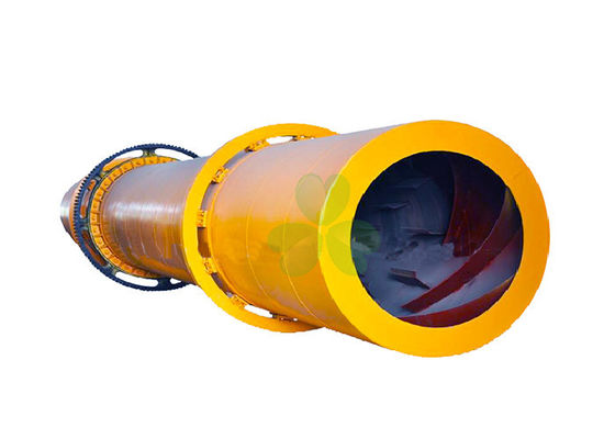 Κίνα Κίτρινος στεγνωτήρας βιομαζών υψηλής αποδοτικότητας μηχανών στεγνωτήρων περιστροφικών τυμπάνων χρώματος μικρός περιστροφικός προμηθευτής