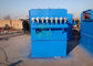Μπλε οριζόντιο σύστημα συλλεκτών σκόνης Baghouse με 128 τσάντες φίλτρων κομματιού προμηθευτής